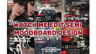 tutorial moodboard design  tutorial moodboard deco  how to make moodboard design free ilv [upl. by Samuela264]