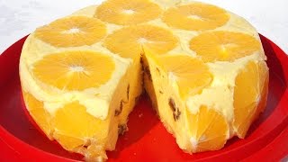 Tort de Portocale Fără coacere  No Bake Orange Cake [upl. by Elitnahc198]