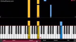 Ricardo Montaner  Tan Enamorados  EASY Piano Tutorial [upl. by Rutter]