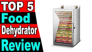 TOP 5 Best Food Dehydrator Review 2024 [upl. by Ahmad]