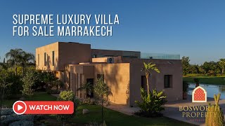 Supreme Luxury Villa For Sale Marrakech [upl. by Genny]