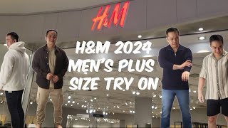 HampM  MENS FASHION TRY ON  OUTFIT INSPIRATION  FALL 2024  MENS PLUS SIZE [upl. by Anewor]