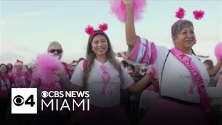 Thousands to join Susan G Komen More Than Pink Walk at Amelia Earhart Park [upl. by Mufi]