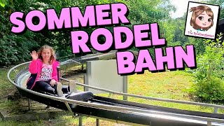 MEGA SOMMERRODELBAHN 😎 Mit Schwung durch den Freizeitpark Wingst zu Land und im Wasser ⛴ Ausflug [upl. by Friedly]