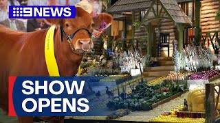 Sydney Royal Easter Show opens its doors for 2024  9 News Australia [upl. by Nalro]