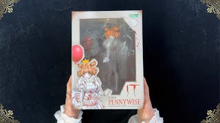 Pennywise  Anime Figure  ASMR UNBOXING No talking [upl. by Dennie365]