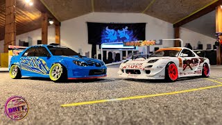 Double RC Drift  2 Cars on Track [upl. by Bergen]