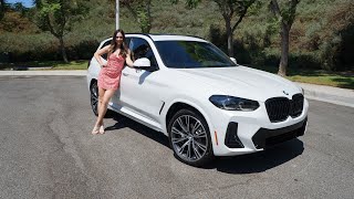 New 2024 BMW X3 xDrive30i Review  21quot M Wheels  M Sport Package  BMW Test Drive Review with Trish [upl. by Bibi]