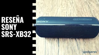 Reseña altavoz Sony SRSXB32 Review en español [upl. by Zindman215]