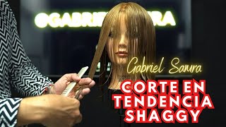 Paso a paso para crear corte de cabello En tendencia Shaggy BY GABRIEL SAMRA [upl. by Bridget]