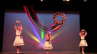 Mission Ukrainian Dance Festival 2017  A26 Dovbush School of Dance  Vesnyanka [upl. by Inatsed]