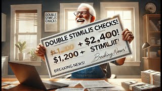 Breaking Double Stimulus Checks Incoming 1200  2400 for Social Security SSI amp SSDI Recipient [upl. by Aivilo]