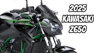 NEW KAWASAKI Z650 2025 MODEL YEAR [upl. by Sorcha935]