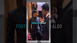 IShowSpeed scouted Lamine Yamal at ballon dor ceremony [upl. by Nemra]