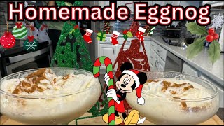 This Homemade Eggnog Is Delicious [upl. by Lorsung]