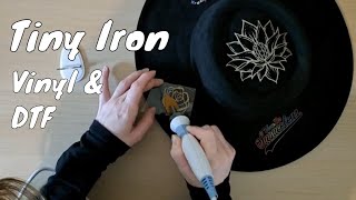 Testing a Craft Iron on a Hat [upl. by Nerot]