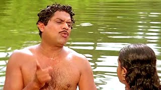 quotനിന്നെ ഞൻ ഈ വെള്ളത്തിൽ വെച്ച് കെട്ടുംquot  Jagathy Jayaram Comedy Scenes  Meleparambil Anveedu [upl. by Notelrac591]