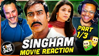 SINGHAM Movie Reaction Part 13  Ajay Devgan  Prakash Raj  Kajal Aggarwal [upl. by Haeckel750]