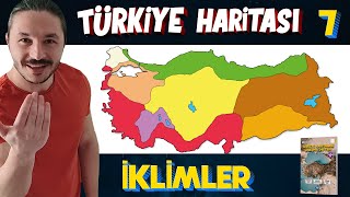 TÜRKİYENİN İKLİMLERİ  Türkiye Harita Bilgisi Çalışması KPSSAYTTYT [upl. by Serolod]