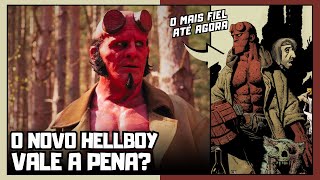 HELLBOY E O HOMEM TORTO É BOM  Opinião  Um presente aos fãs dos quadrinhos mas só isso [upl. by Davena67]