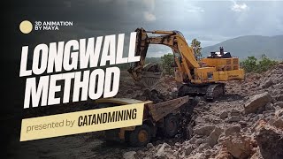 LONGWALL METHOD MINING video education [upl. by Ugo549]