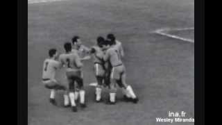 França 2x3 Brasil  28041963  Paris  3 gols de Pelé [upl. by Naliorf]