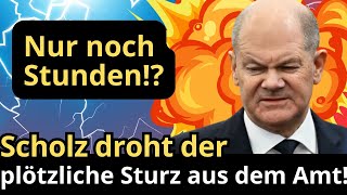 Nur noch Stunden Scholz droht der plötzliche Sturz aus dem Amt [upl. by Sheila21]