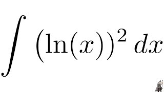 Integral lnx2 [upl. by Leibman]