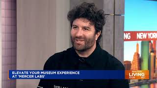 Mercer Labs Artist Roy Nachum x PIX11 News NYC [upl. by Neehsuan]