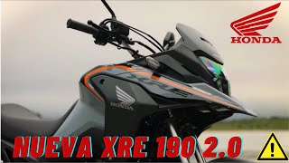 NUEVA¡¡ Honda XRE 190 2025  Actualizacion  Precio  Llega a COLOMBIA [upl. by Qidas]