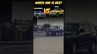 Tata and Mahindra Cars 💪 harrier vs Scorpio N sefty  cars seftytataharrier scorpion [upl. by Barron666]