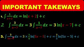 FUNDAMENTALS PART 2 OF INTEGRATION INVOLVING PARTIAL FRACTIONS FOR BEGINERS AND MASTERS OF CALCULUS [upl. by Llenahs]