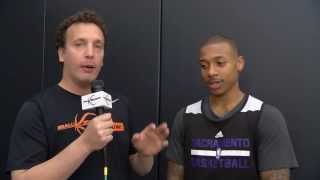 Kings PG Isaiah Thomas Secrets To His Jump Shot [upl. by Gentry397]