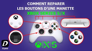 COMMENT RÉPARER LES BOUTONS MANETTE XBOX SERIES X A B Y RB LB RT LT BLUETOOTH FLÈCHE DIRECTION PLUS [upl. by Ahsert]