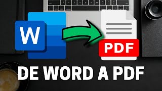 3 Métodos 🤯 Como Convertir Word a PDF en Segundos ¡Hasta sin programas [upl. by Guenzi154]