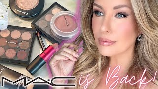 HIGHLY Requested Full Face Of MAC Cosmetics  MAC is BACK Chatty amp Nostalgic Makeup Tutorial [upl. by Reyotal]