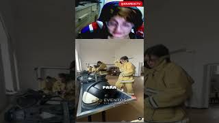 roupa bombeiro react reagindoacoisas humor anareactv [upl. by Garreth301]