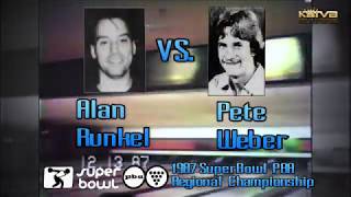 87 Pete Weber Vs Alan Runkel SuperBowl PBA Regional Championship Match Erlanger [upl. by Stephania43]