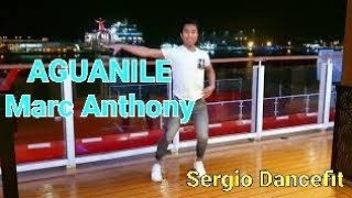 Aguanile  Marc Anthony  Coreografía Fitness by SergioDancefit [upl. by Ardenia]