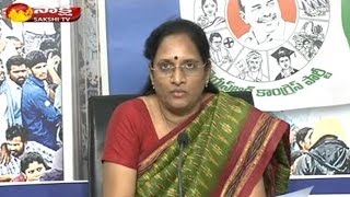 YSRCP Leader Vasireddy Padma Speaks to Media  Slams Chandrababu  Watch Exclusive [upl. by Ellives]