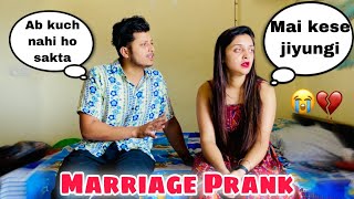 MARRIAGE PRANK ON MY GIRLFRIEND GONE EXTREME WRONG WE BROKE UP 😭 CHEATING PRANK [upl. by Annayhs]