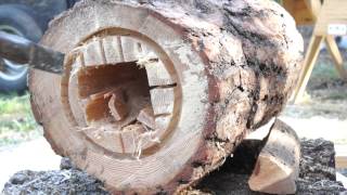 The Art of Log Hive Making [upl. by Abby]