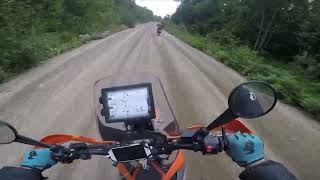 KTM690 Enduro Vs 500 EXCF Rally Parent [upl. by Amador262]