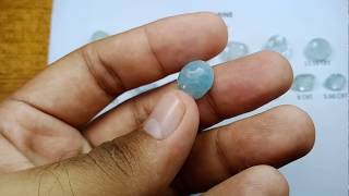 Aquamarine Stone  aquamarine price in pakistan [upl. by Aiem]