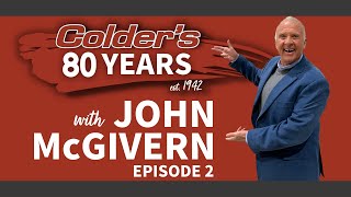 80th Anniversary with John McGivern Episode 2  Colders Furniture Appliance amp Mattress [upl. by Navinod]