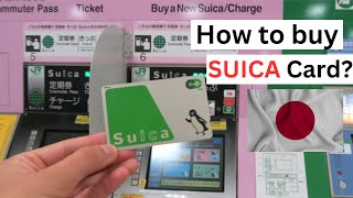 How to buy SUICA card in Japan [upl. by Harbour]