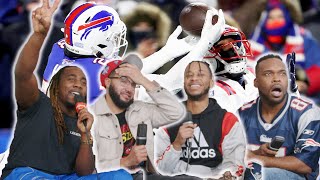 Patriots vs Bills Super Wild Card Weekend ReactionReview [upl. by Ely]