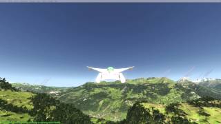 Wingsuit Flying in the Alps 2560 x 1440 by Adak47 [upl. by Brezin306]