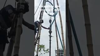 submersible pumpconstruction viralvideo building [upl. by Bar]