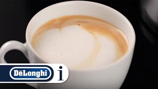 How to Make a Cappuccino in Your DeLonghi Autentica ETAM 29510SB Coffee Machine [upl. by Ewens540]